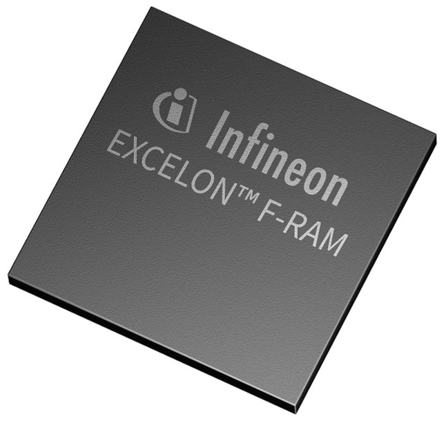 Portfolio an Datenerfassungsspeicher erweitert: Infineon stellt den ersten seriellen EXCELON™ F-RAM-Speicher mit 1 Mbit für den Automotive-Bereich sowie einen Speicher mit 4 Mbit vor